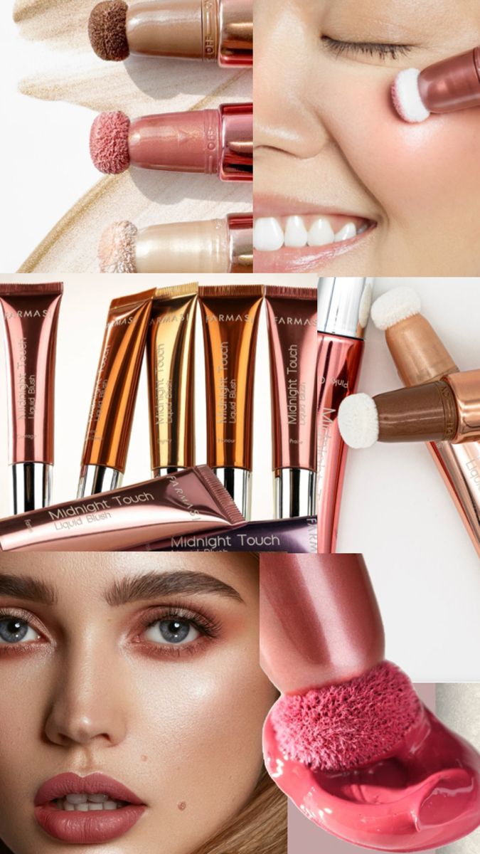 Líčení FARMASI Midnight Touch v růžových a přirozených odstínech